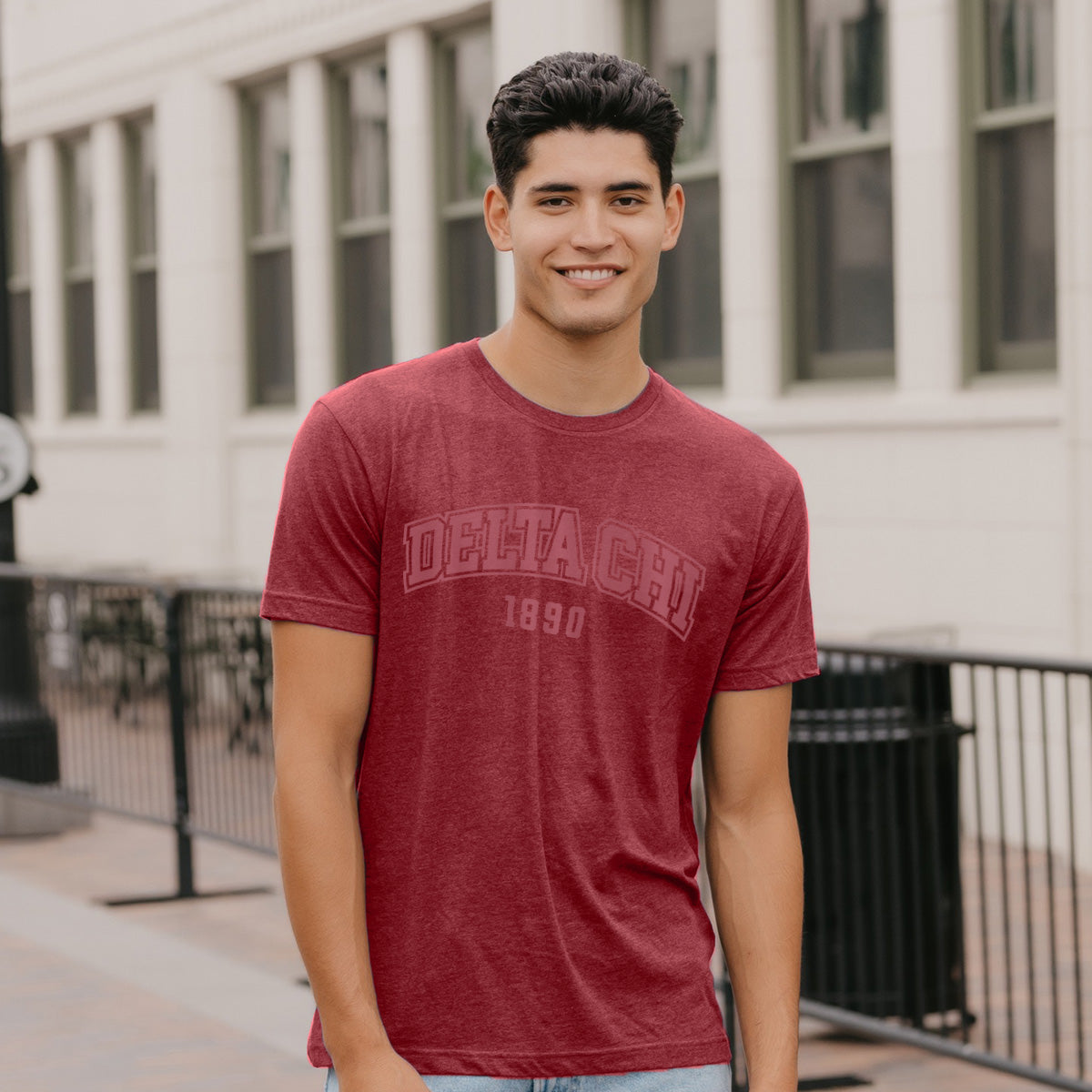 New! Delta Chi Monochrome Brotherhood Short Sleeve Tee