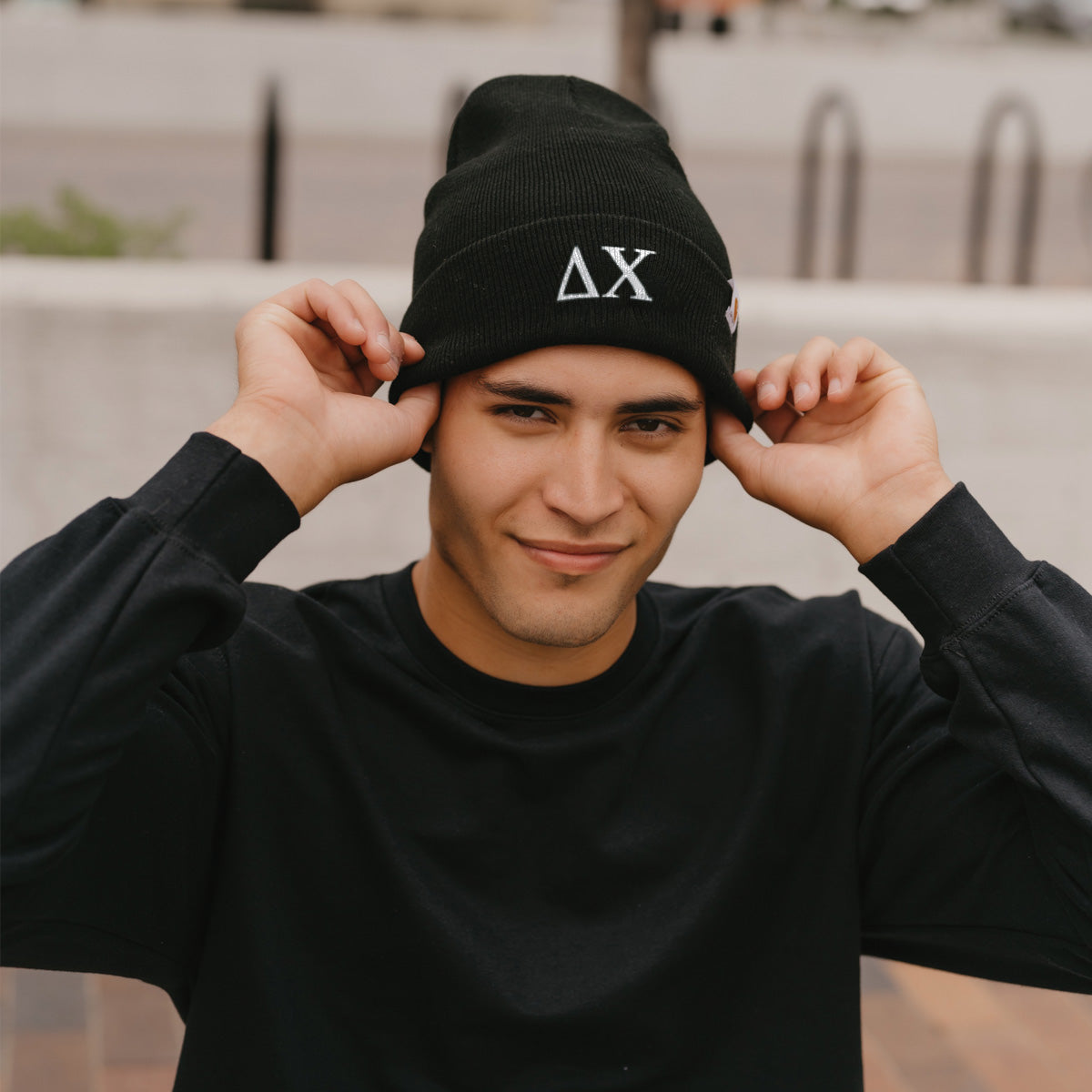 Delta Chi Black Carhartt Beanie