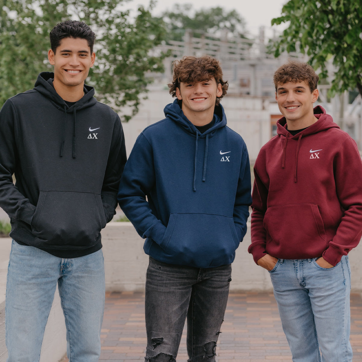 Delta Chi Nike Embroidered Hoodie