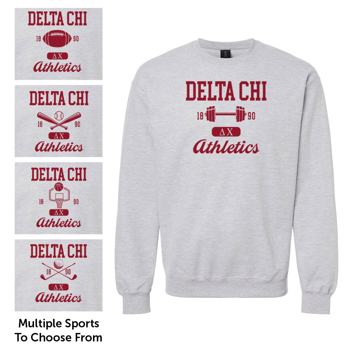 Delta Chi Athletic Crewneck