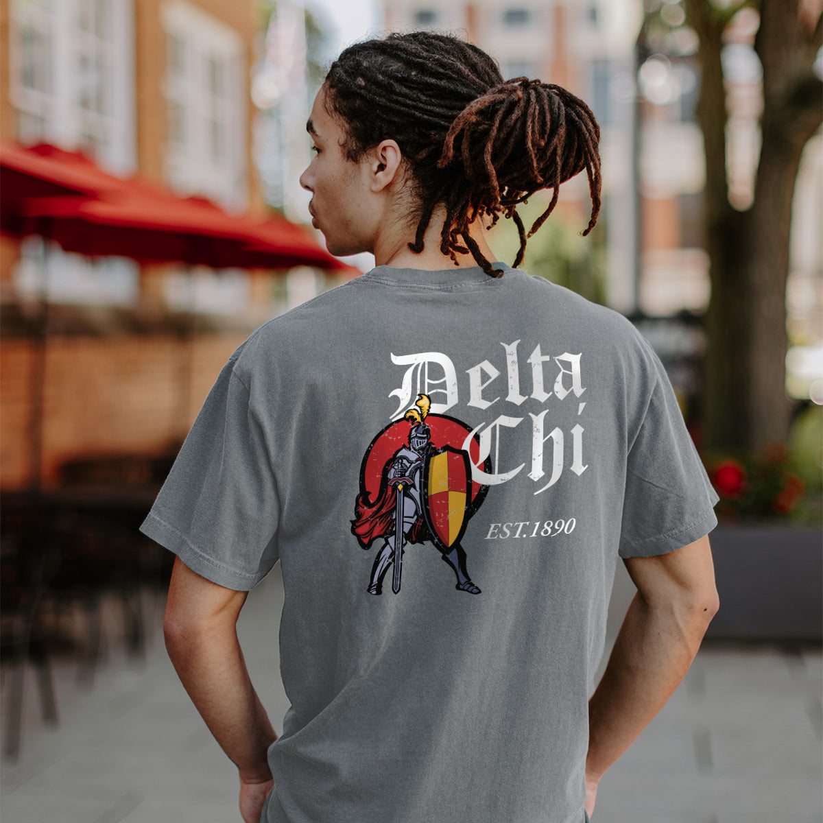 Delta Chi Comfort Colors Knight Short Sleeve Tee