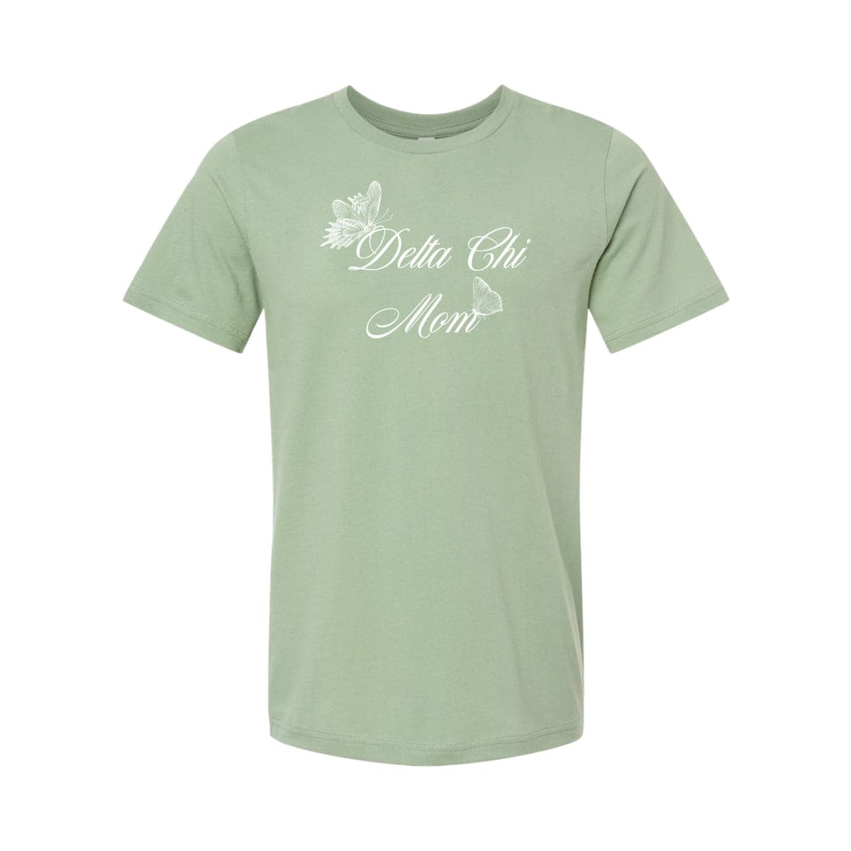 Delta Chi Sage Green Mom Tee