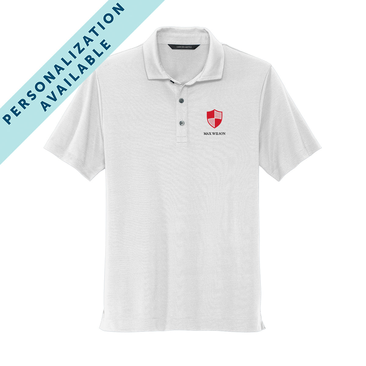 Delta Chi White Badge Polo