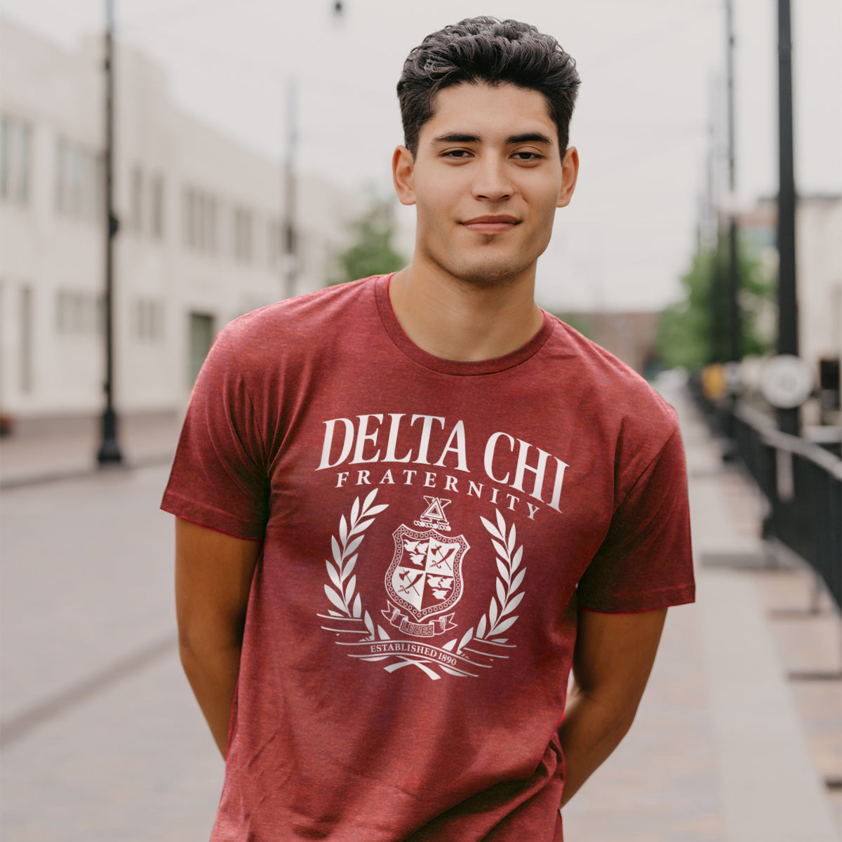 Delta Chi Legacy Crest Tee Shirt