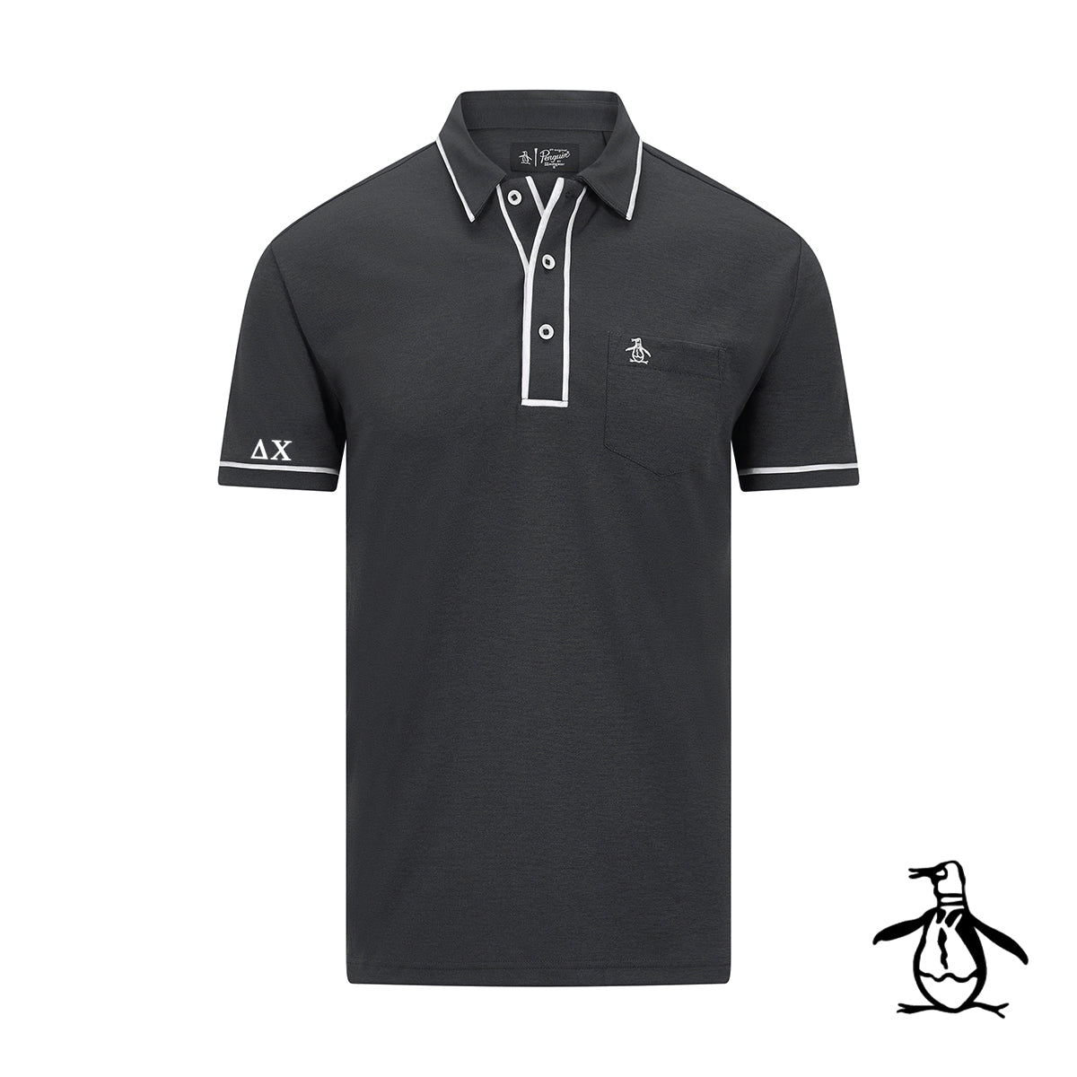 Delta Chi Original Penguin Greek Letter Polo