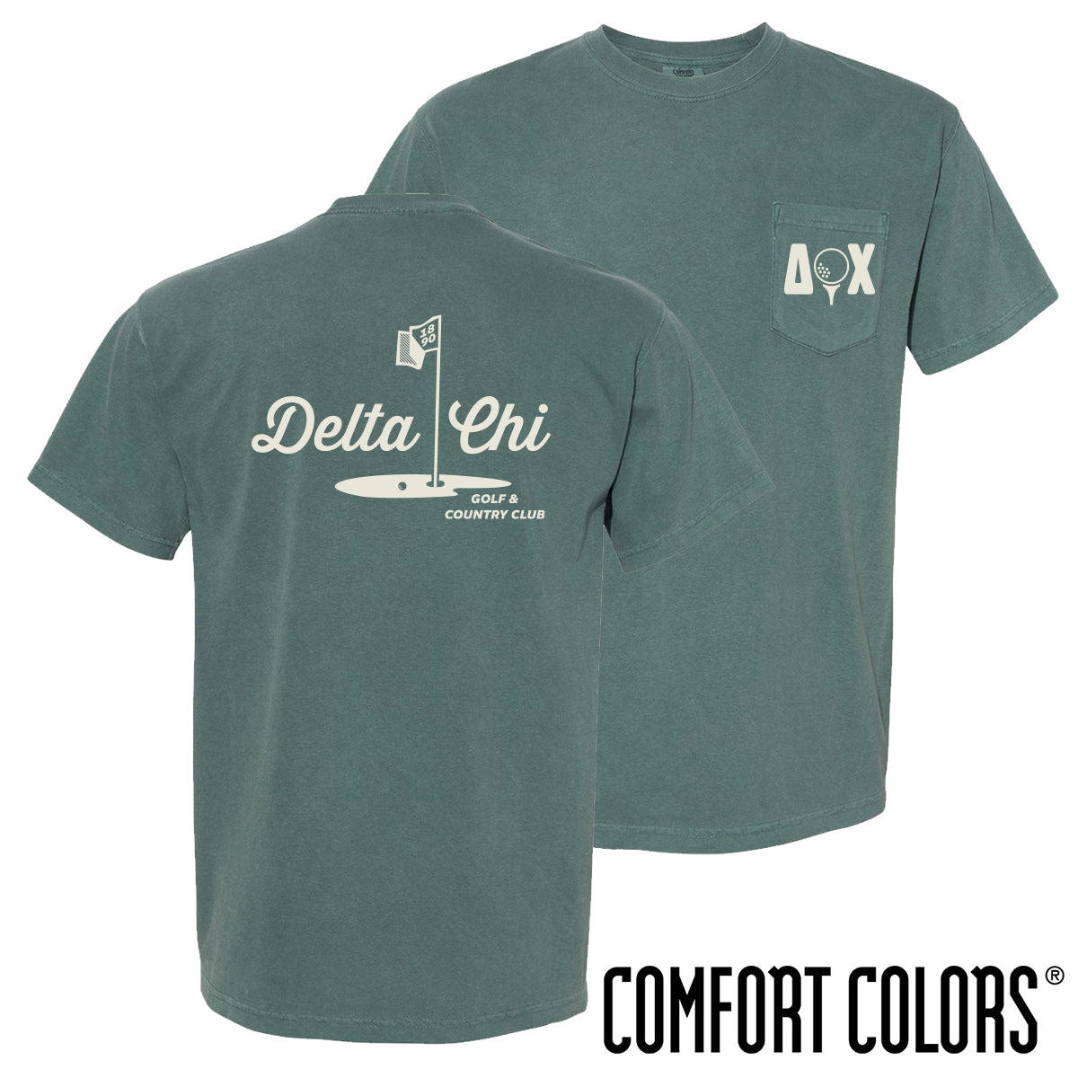Delta Chi Par For The Course Short Sleeve Tee