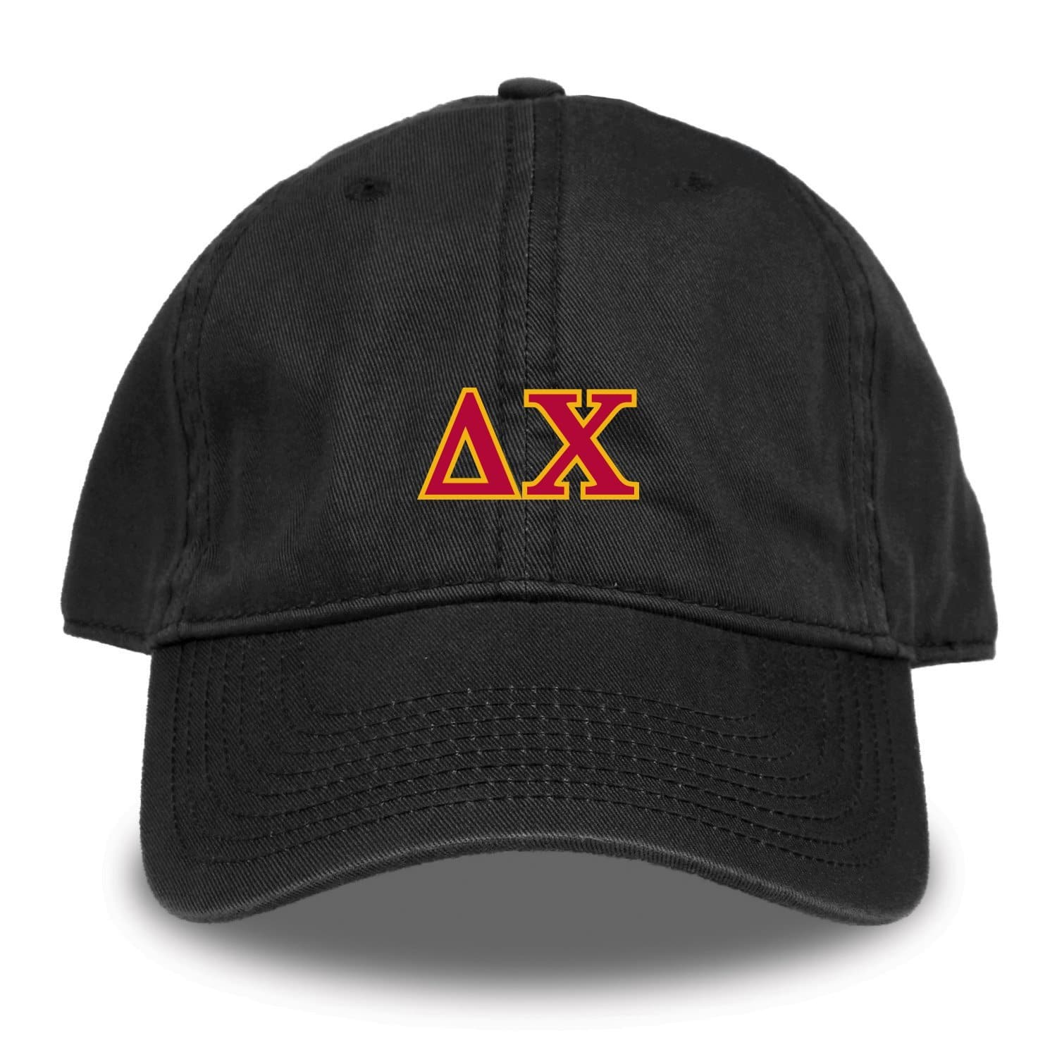 Delta Chi Black Hat | Delta Chi | Headwear > Billed hats