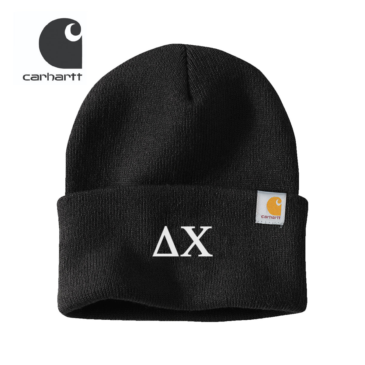 Delta Chi Black Carhartt Beanie