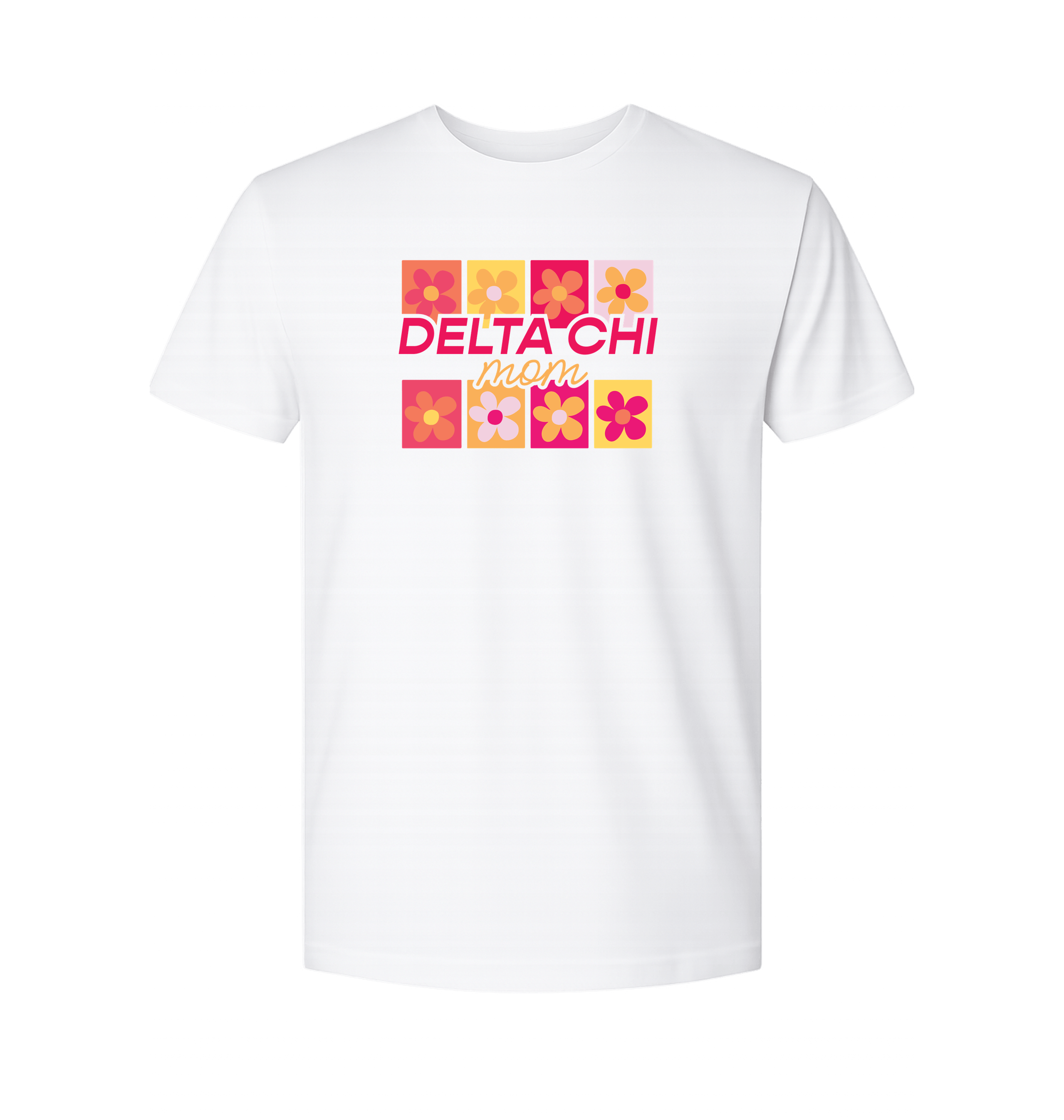 White Printed T-shirt Front