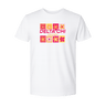 White Printed T-shirt Front