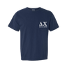 True Navy Printed Premium T-Shirt Front