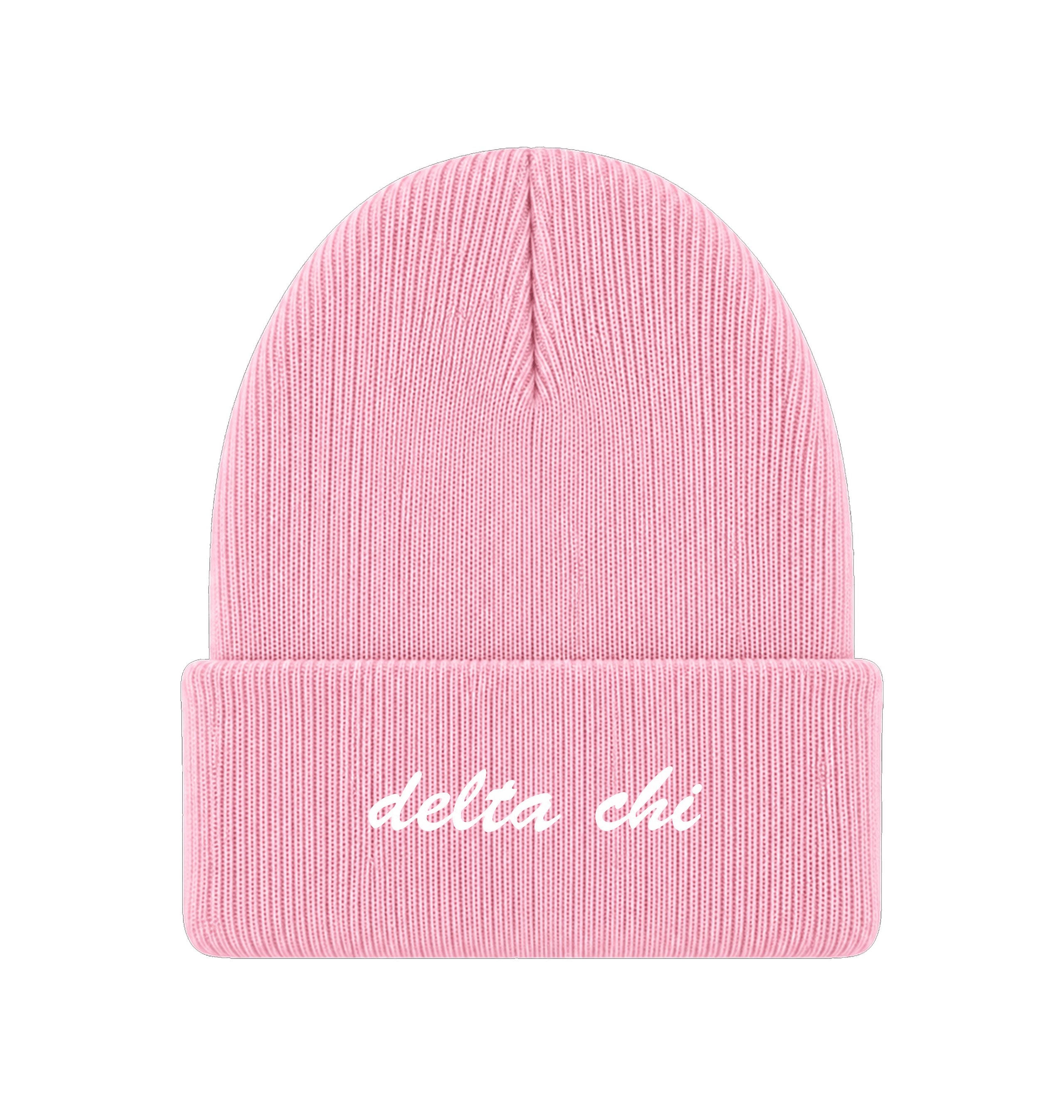 Pink Beanie Front