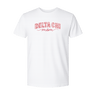 White Printed T-shirt Front