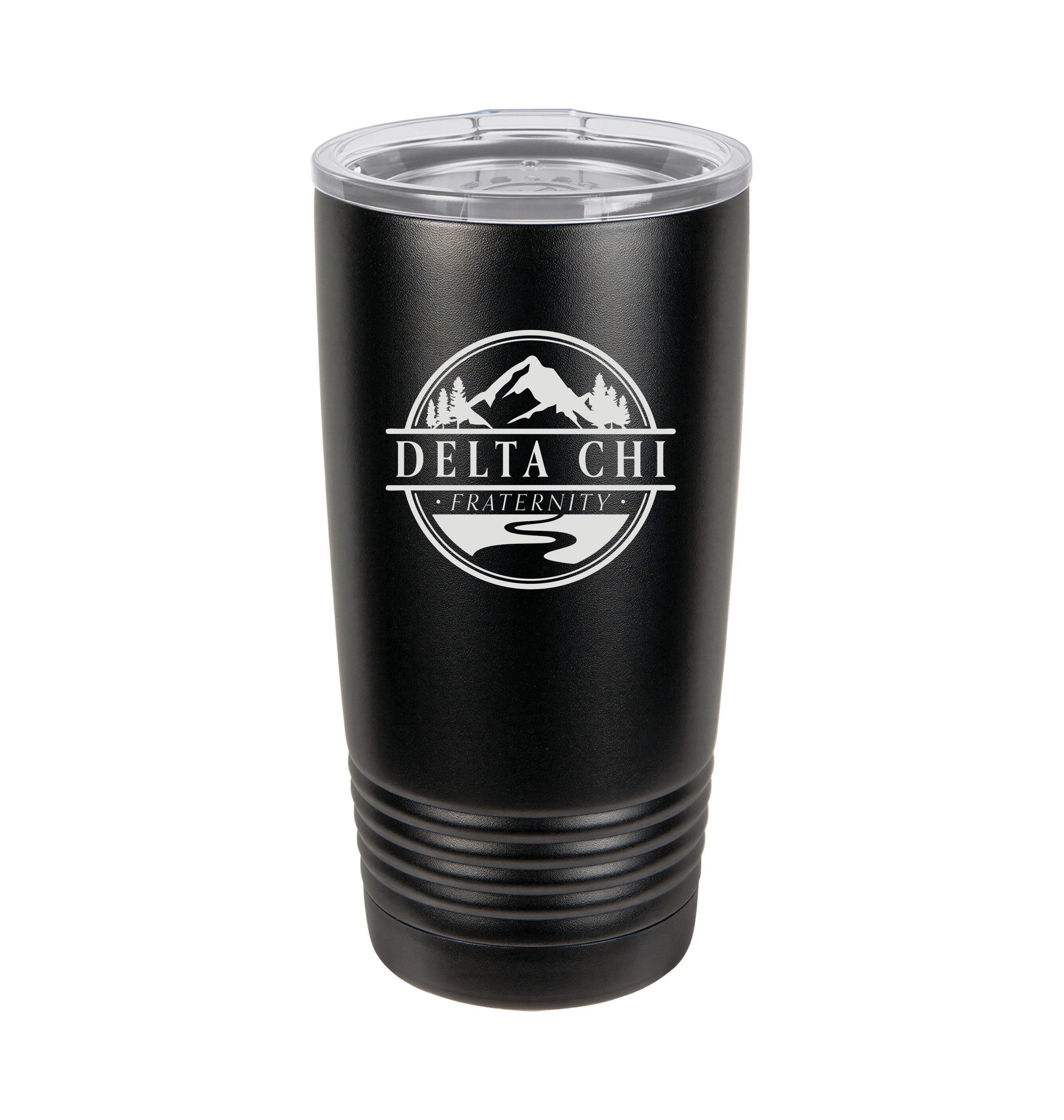 Black Tumblers Front