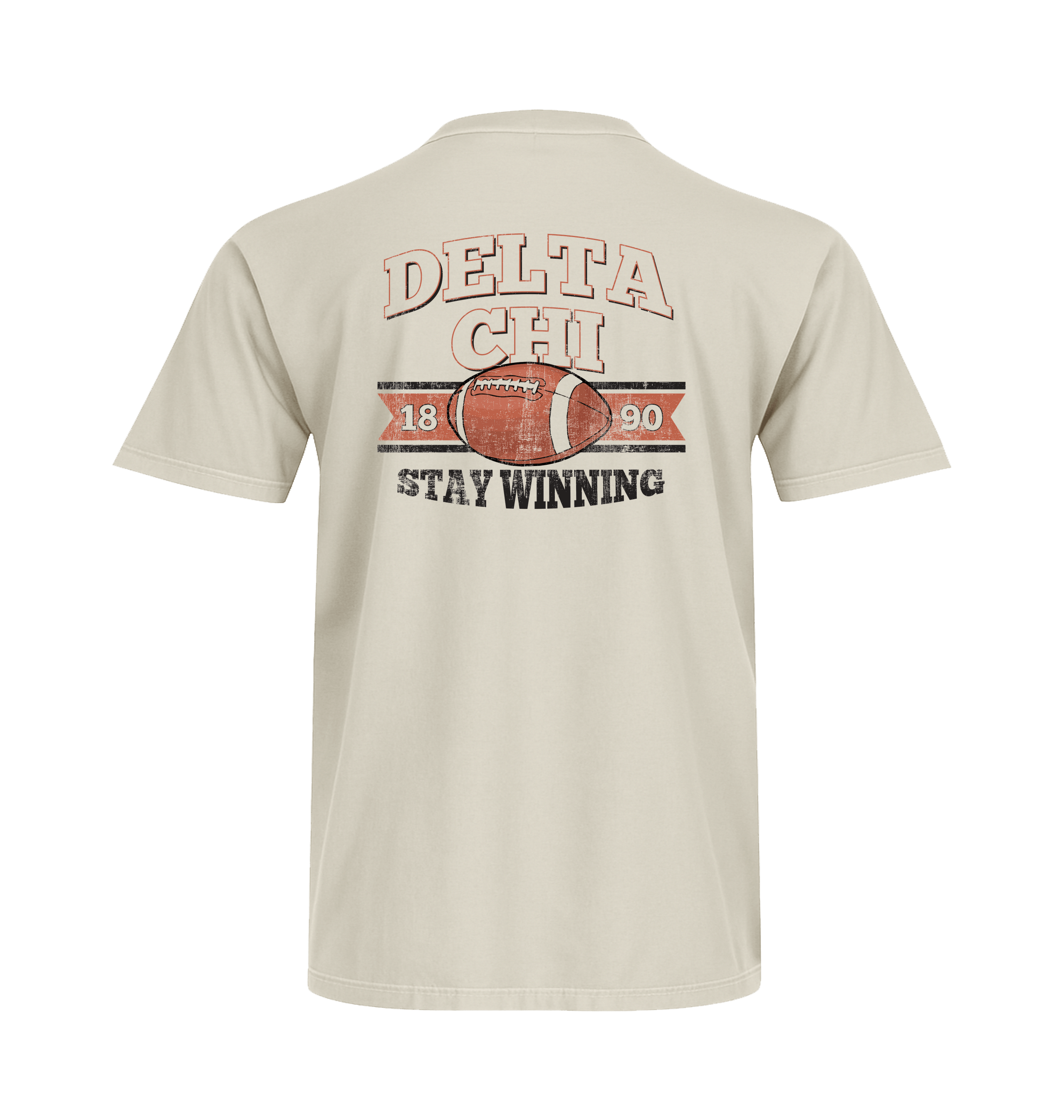 Ivory Printed T-shirt Back