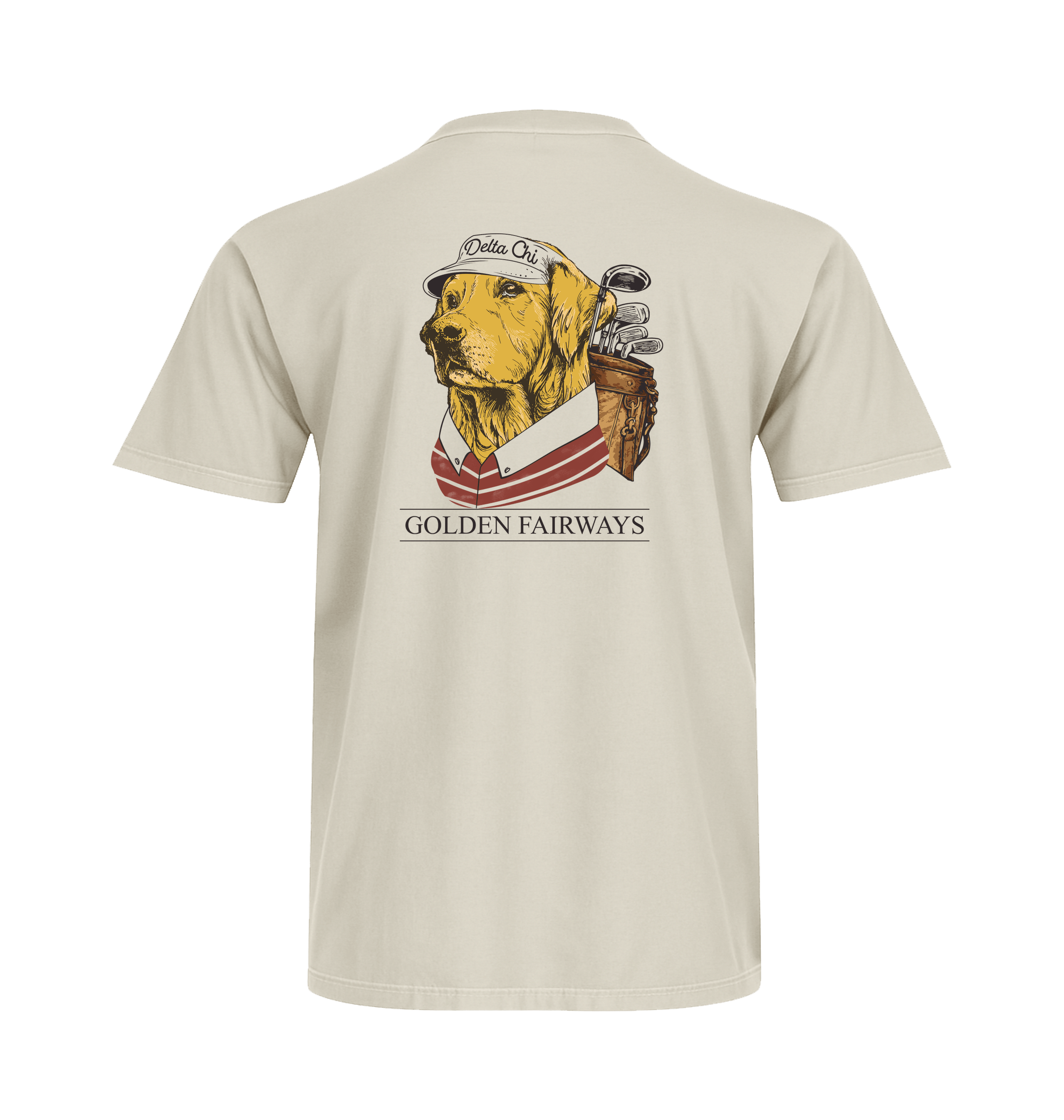 Ivory Printed T-shirt Back