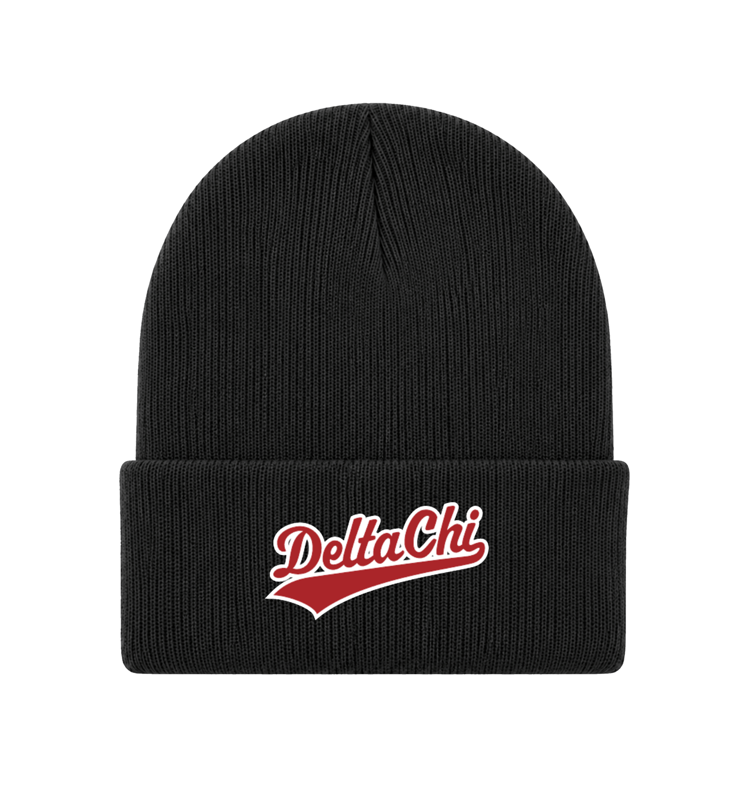 Heather Charcoal Beanie Front