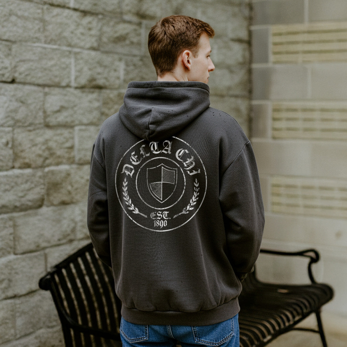 Delta Chi Iron Brotherhood Heavyweight Hoodie