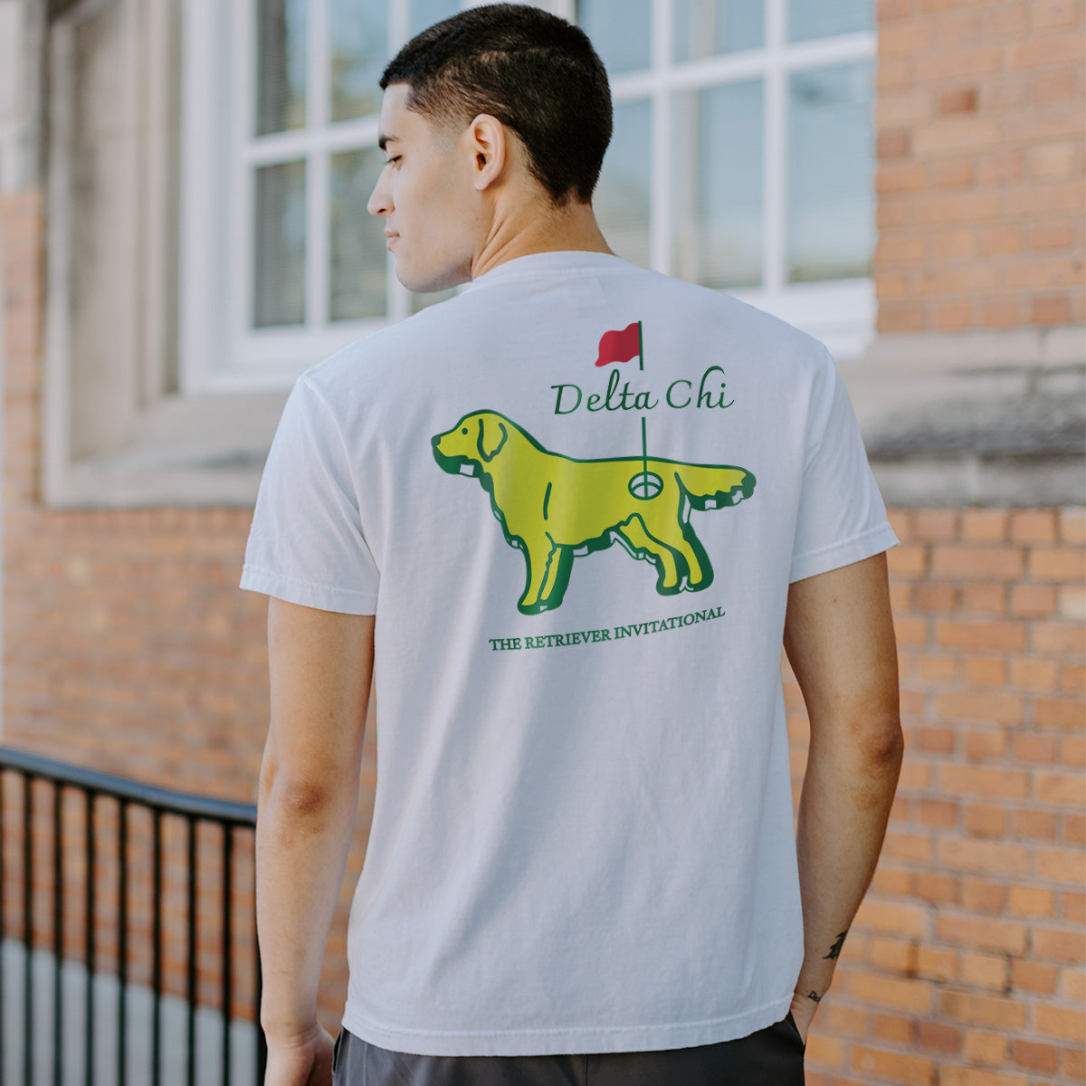 New! Delta Chi The Retriever Invitational Short Sleeve Tee