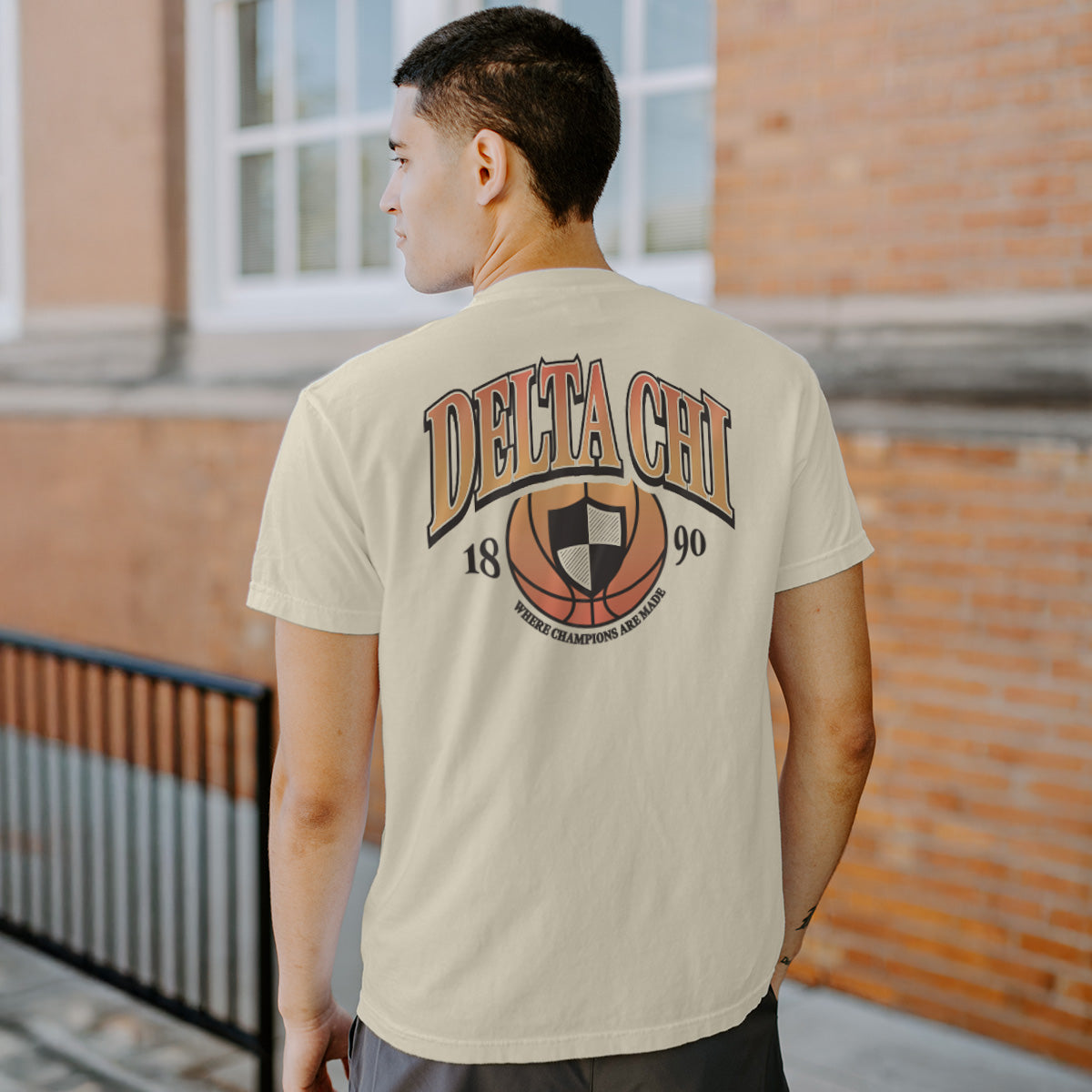 New! Delta Chi Dunk Dynasty Short Sleeve Tee