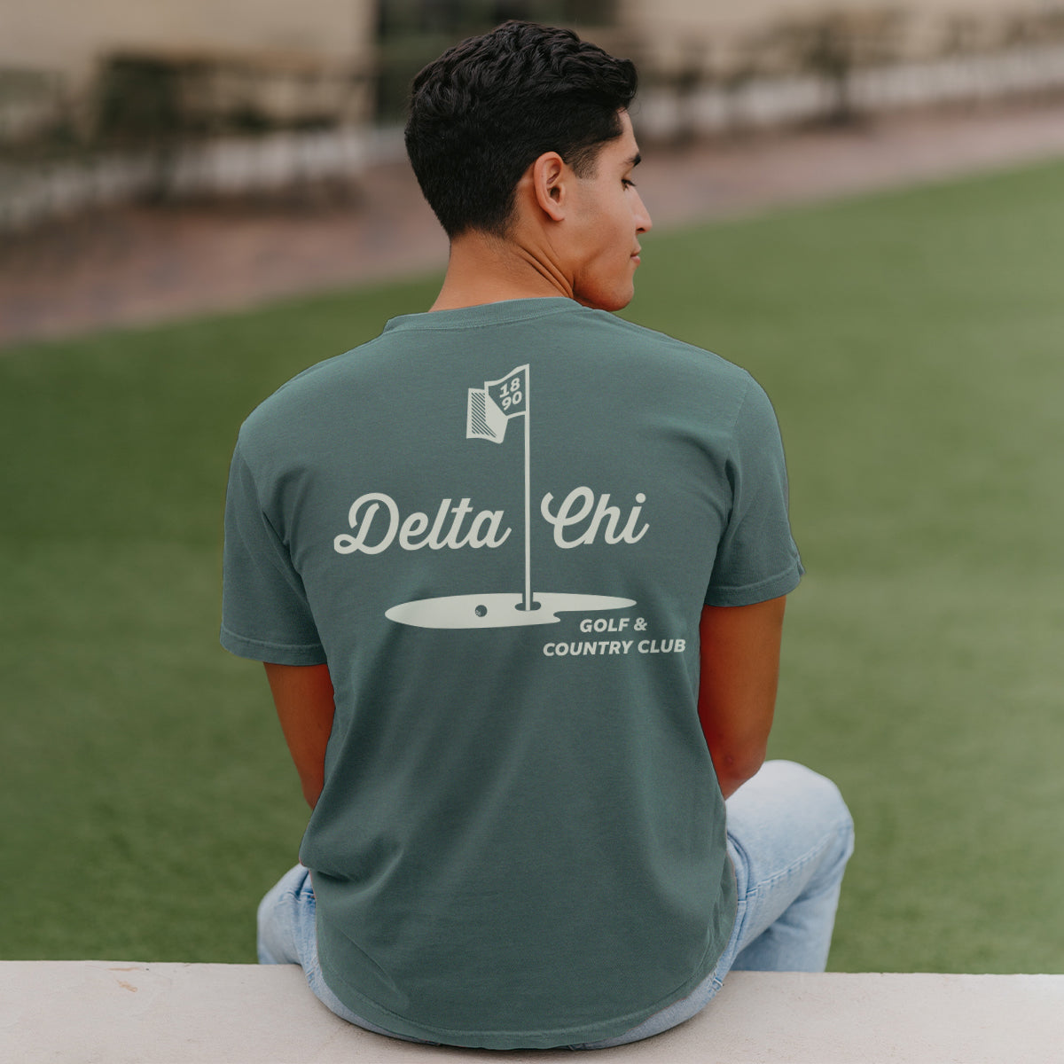Delta Chi Par For The Course Short Sleeve Tee