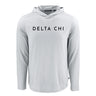 Delta Chi Frat Cutter & Buck Lightweight Performance Hoodie.