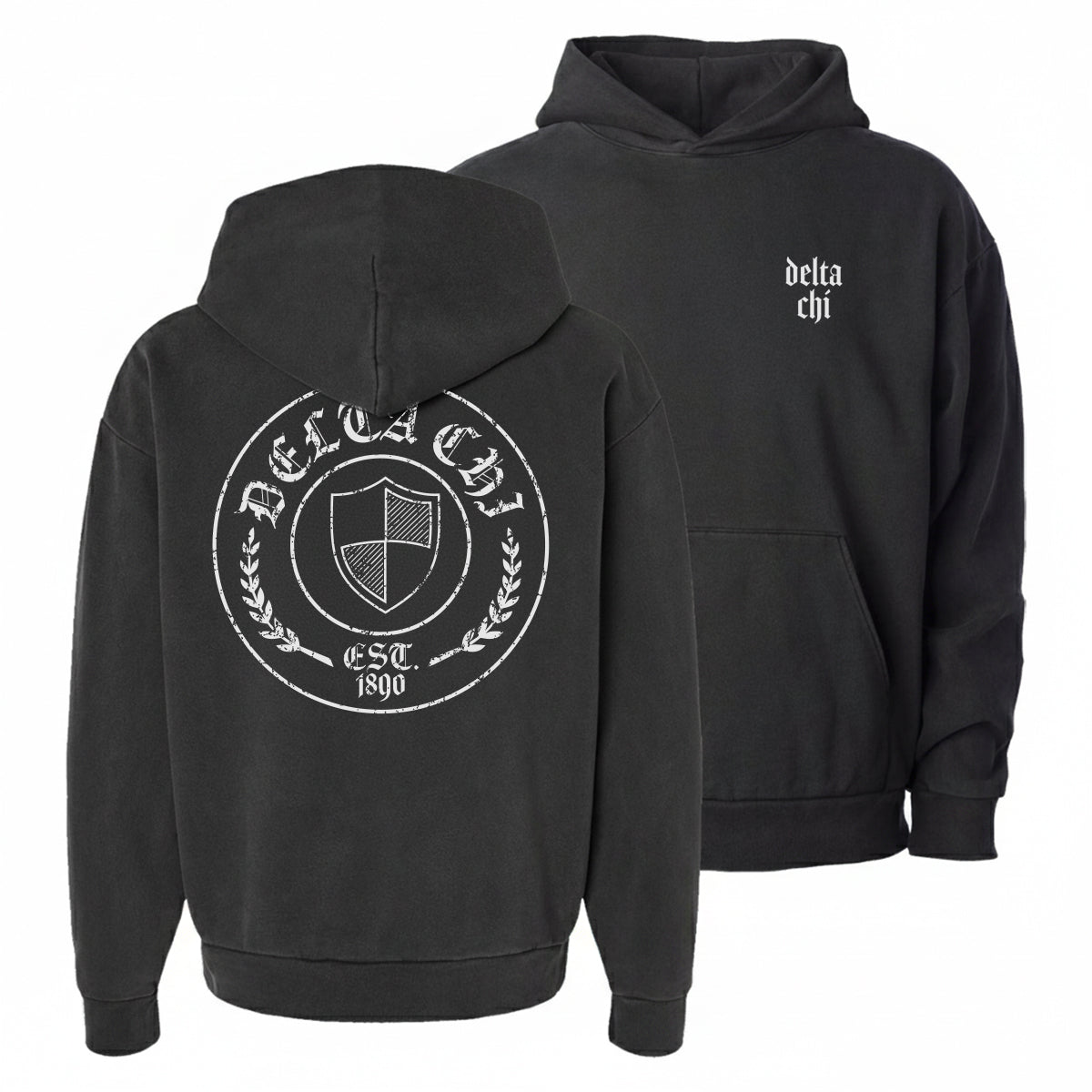 Delta Chi Iron Brotherhood Heavyweight Hoodie