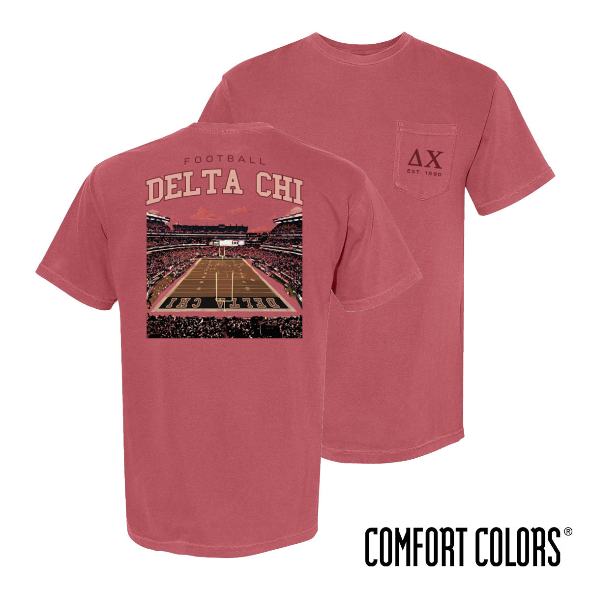 Delta Chi Stadium Spirits Short Sleeve Tee