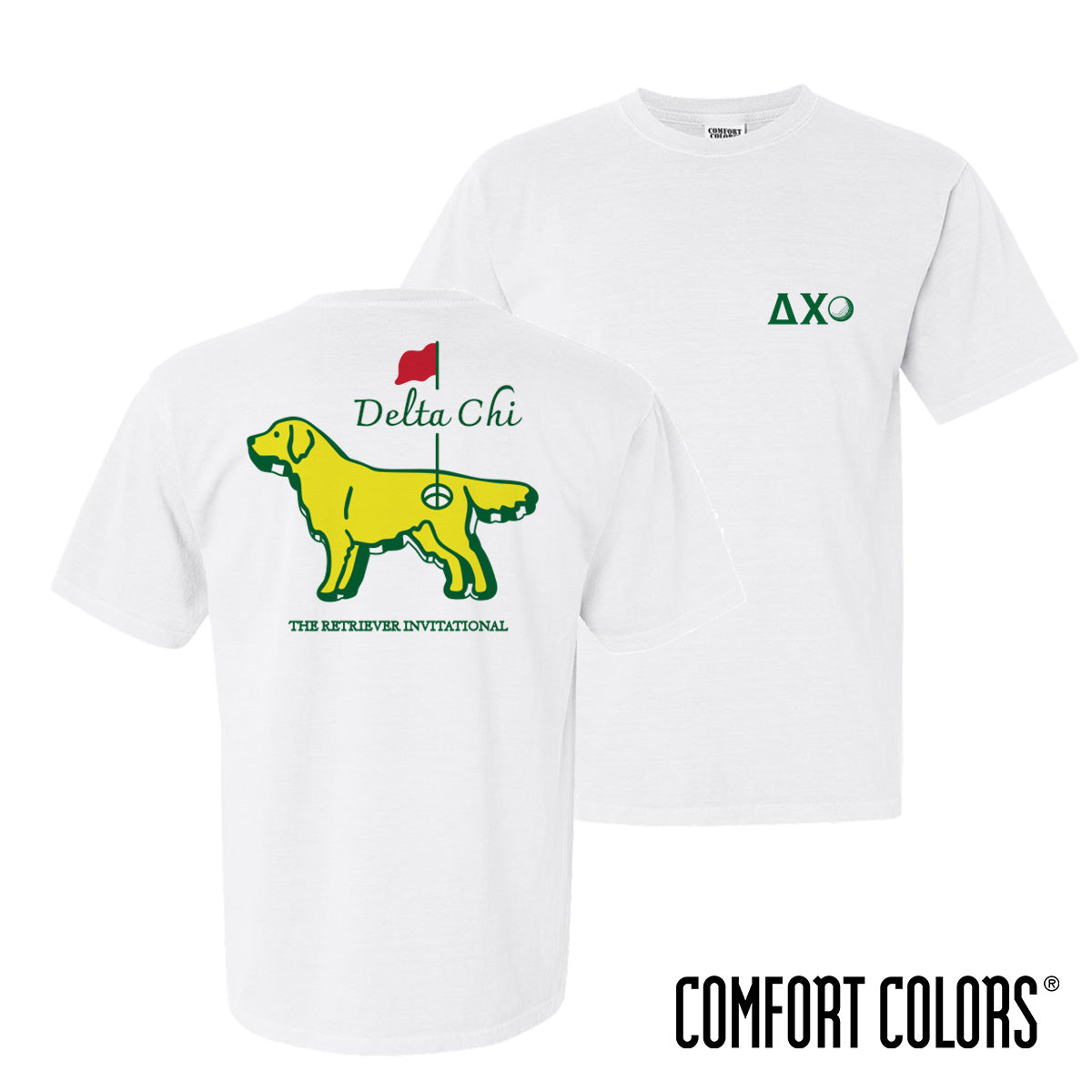 New! Delta Chi The Retriever Invitational Short Sleeve Tee