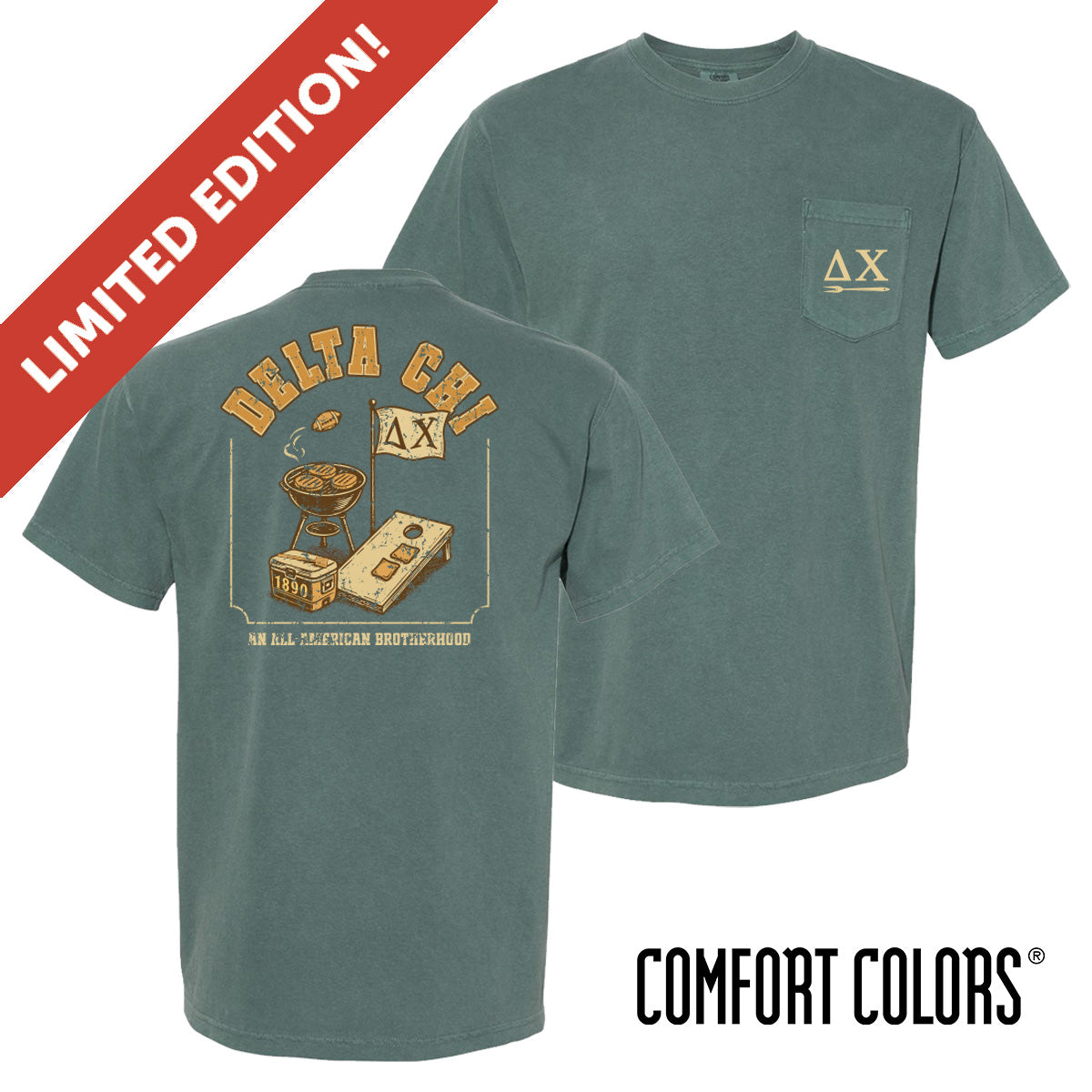 New! Delta Chi Weekend Tradition Short Sleeve Tee
