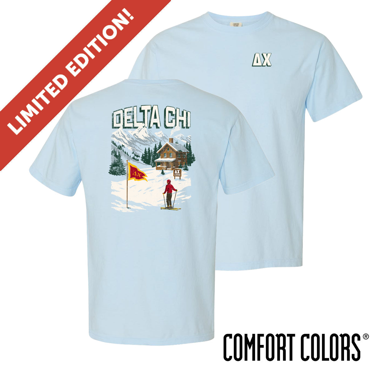 Delta Chi Alpine Lodge Short Sleeve Tee