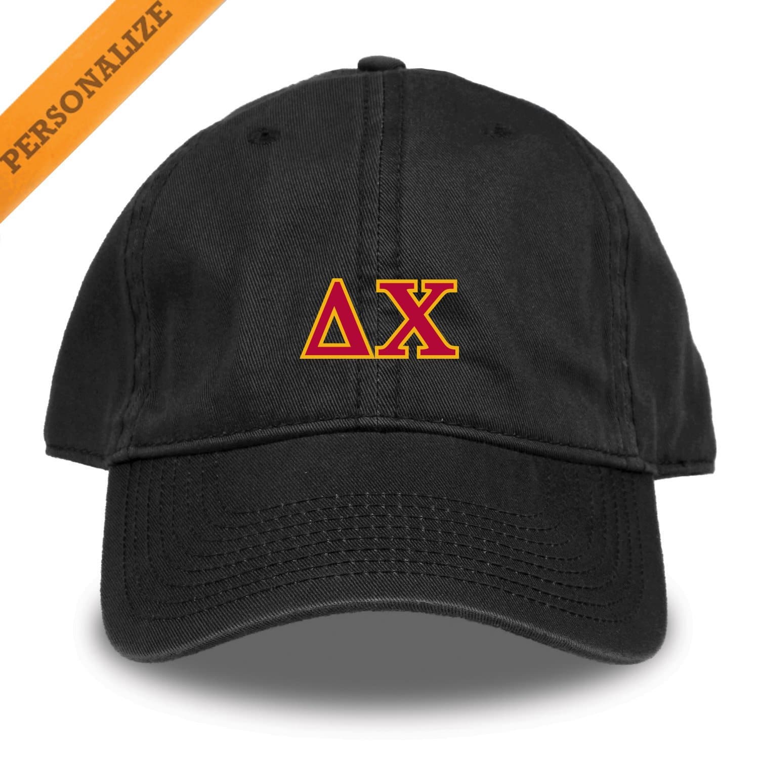 Delta Chi Personalized White Hat