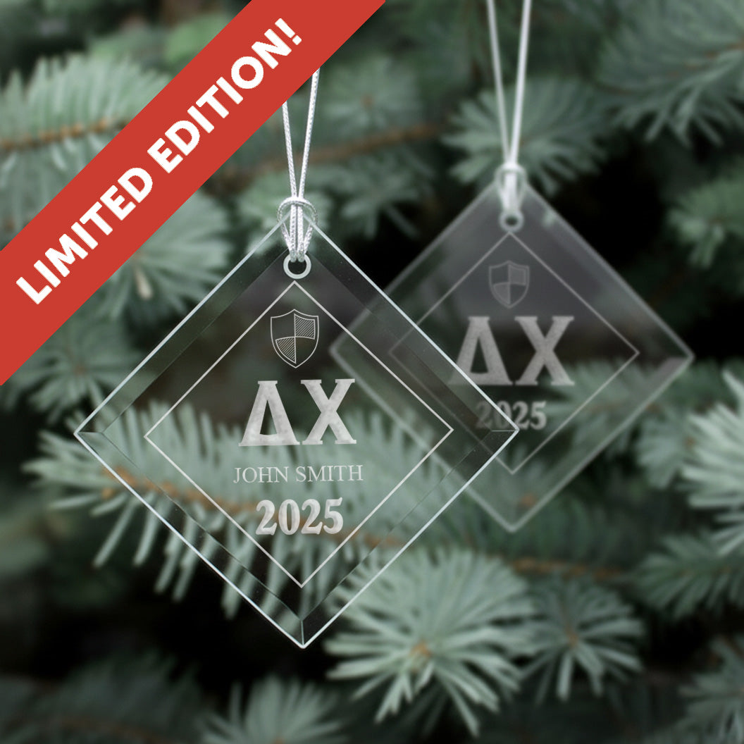Delta Chi 2025 Limited Edition Holiday Ornament Delta Chi