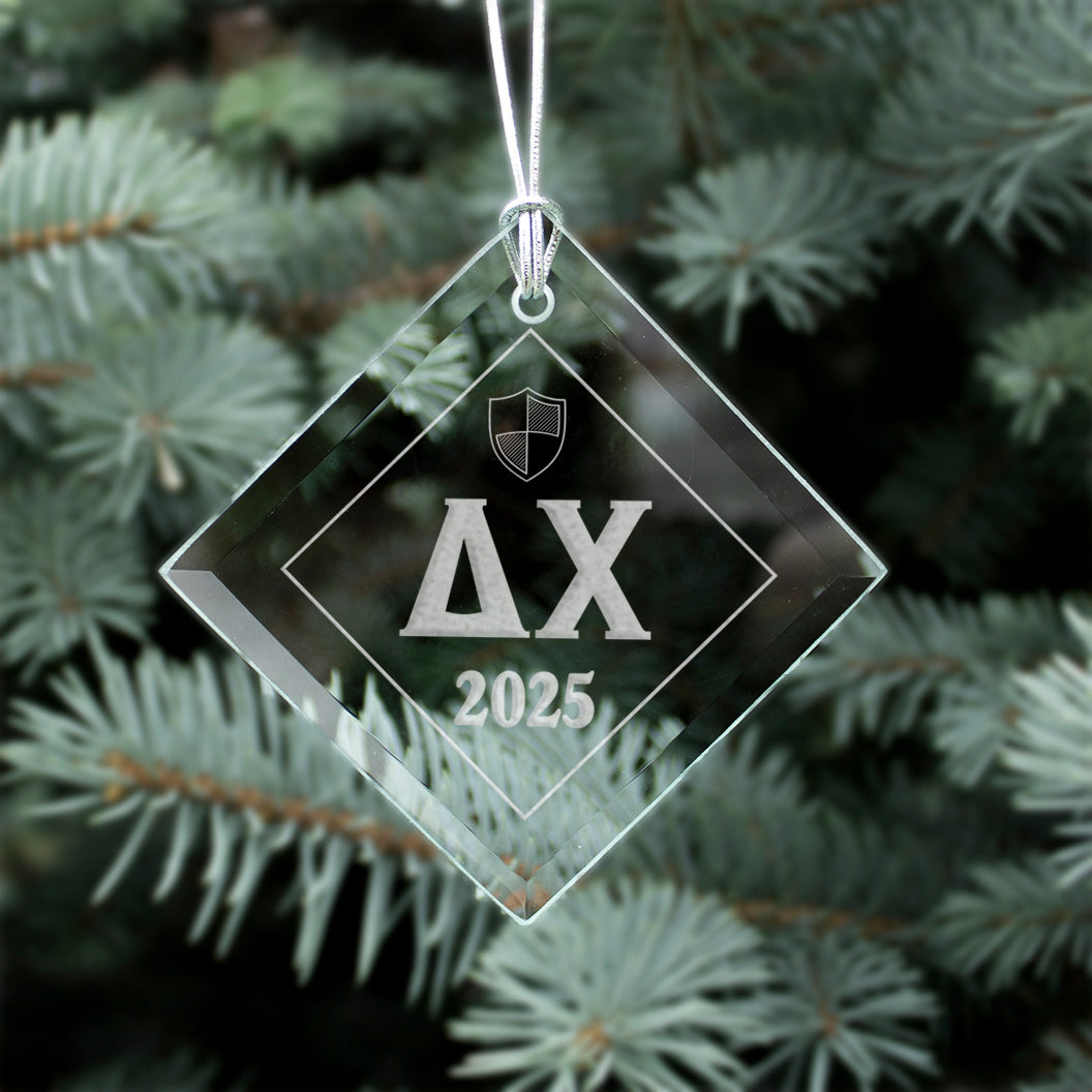New! Delta Chi 2025 Limited Edition Holiday Ornament