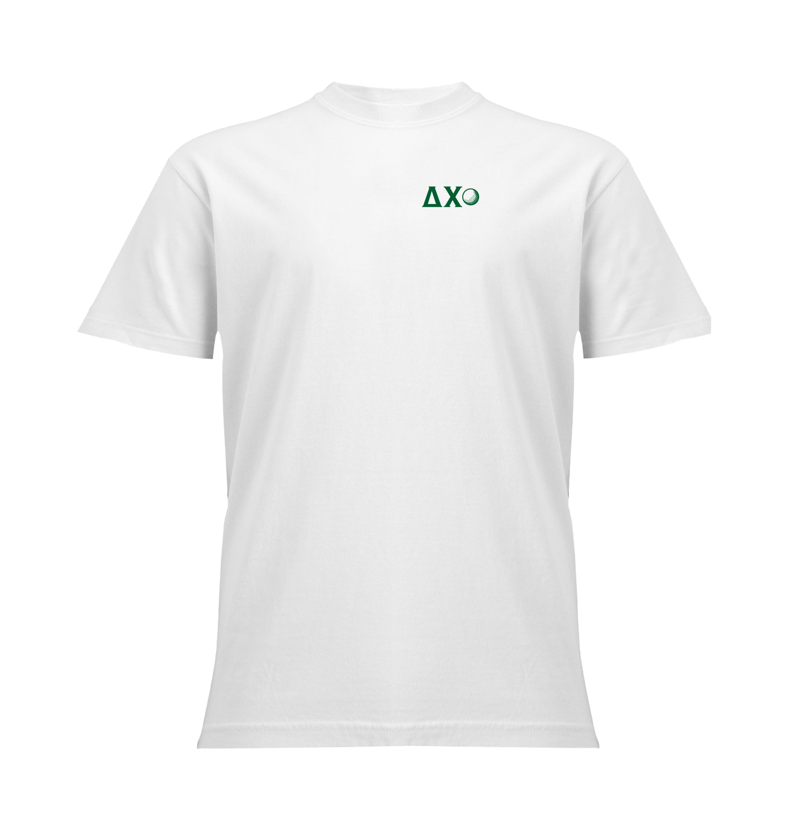 White Printed T-shirt Front