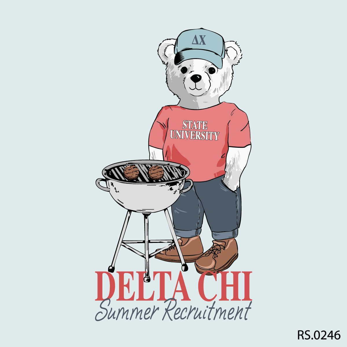 Delta Chi Summer Rush Tee