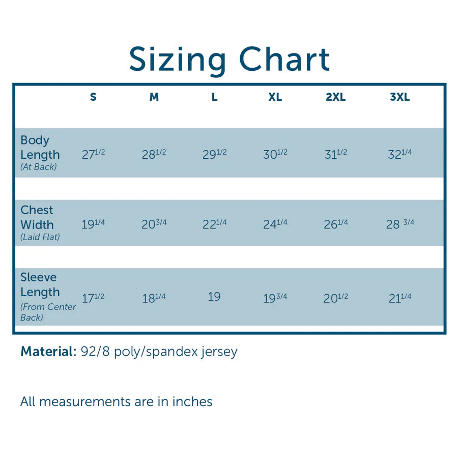 Comfort Colors Size Chart