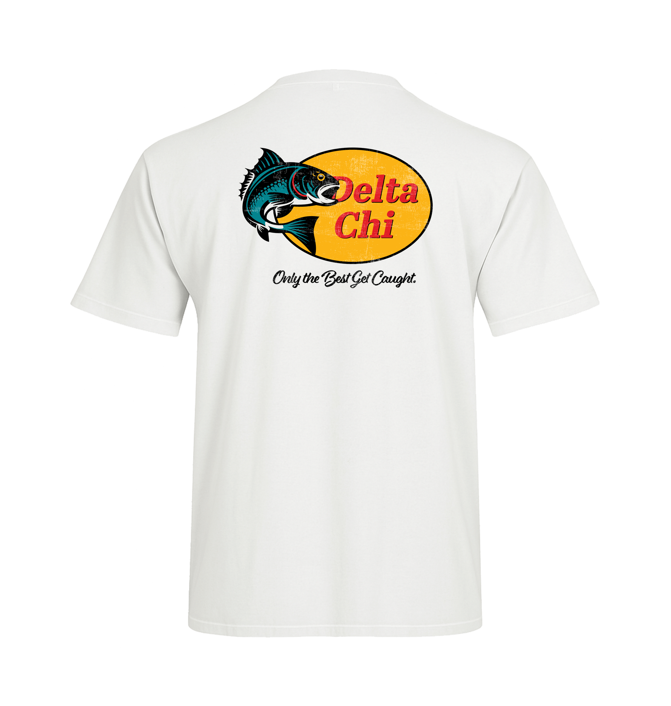 White Printed T-shirt Back