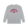 Ringspun Sport Grey Printed Sweater Front
