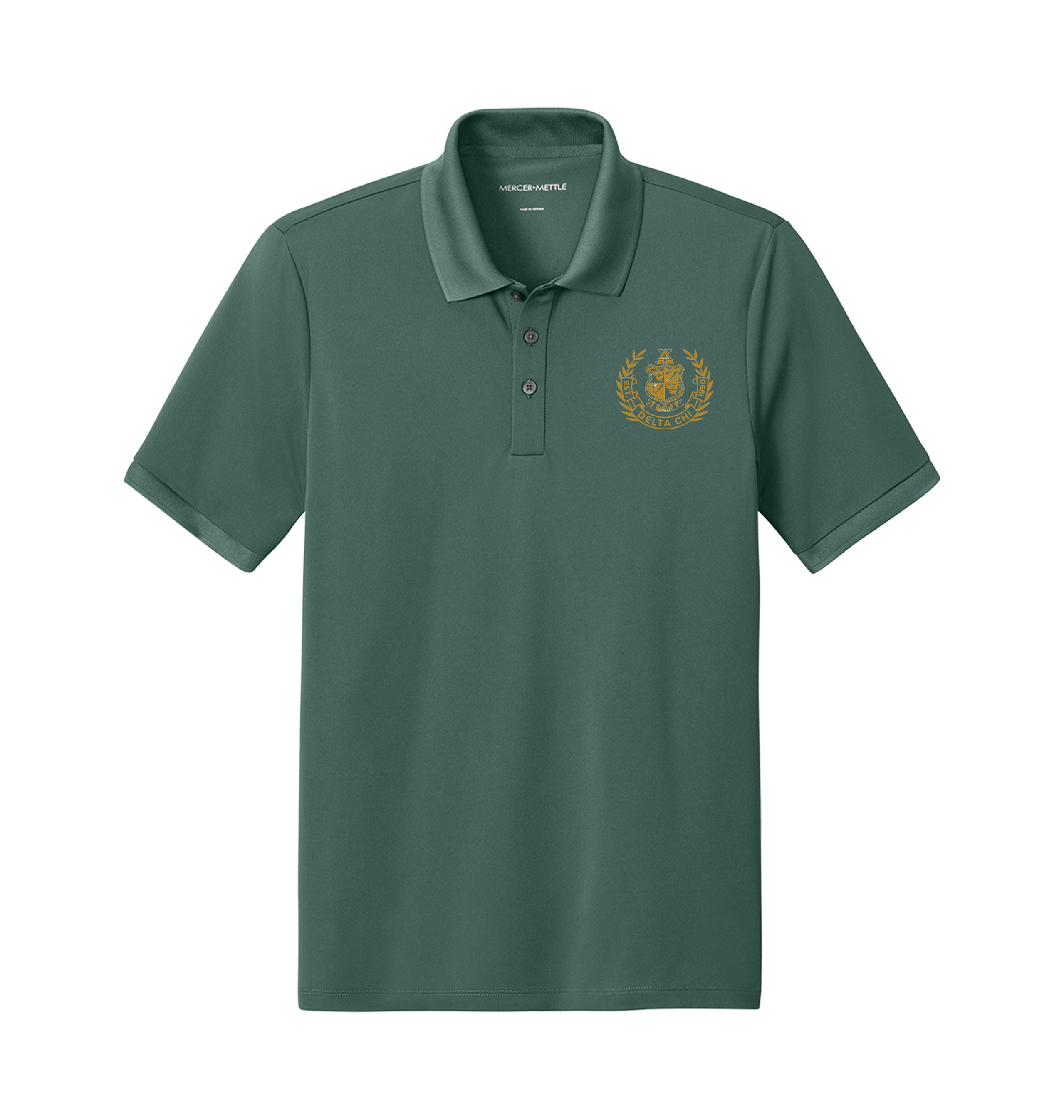 Silver Pine Polo Shirt Front