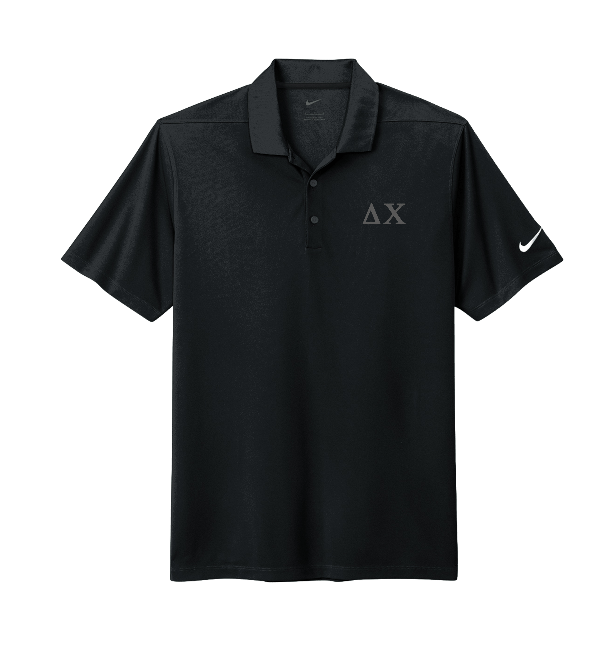 Black Polo Shirt Front