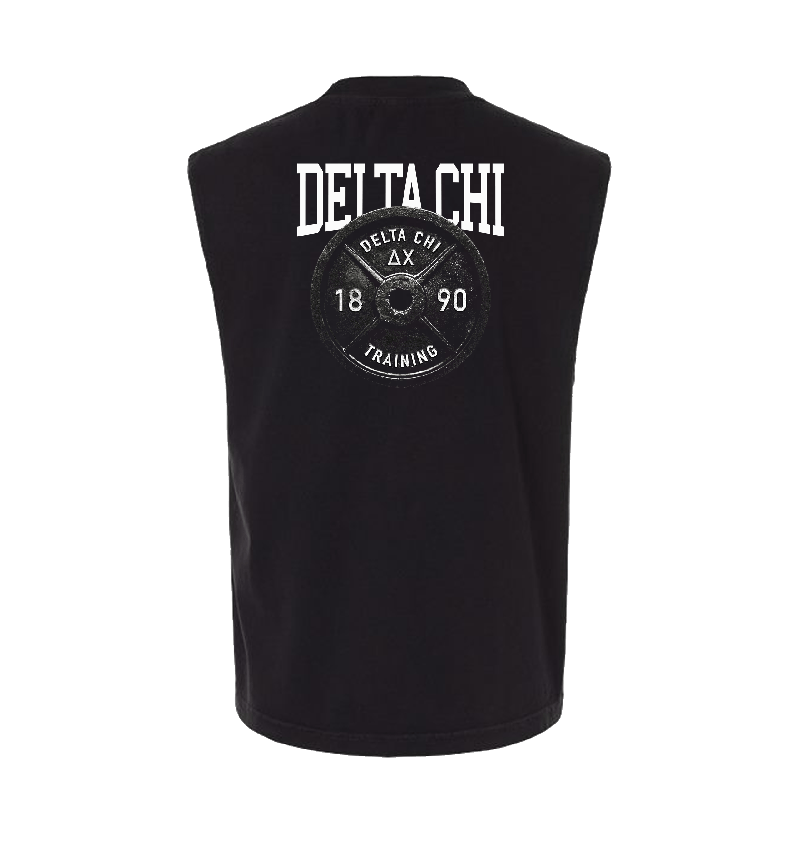 True Black Vests Back